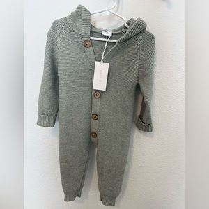Jamie Kay hooded knitted romper